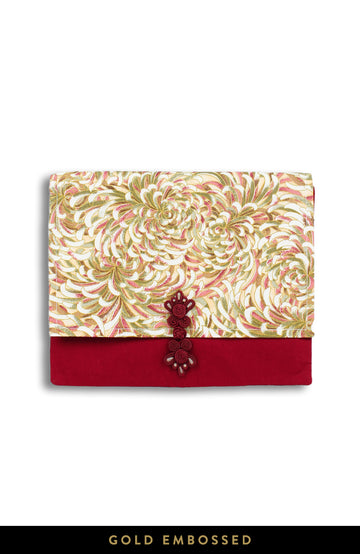 Imperial Chrysanthemum ANGPAO Organizer Clutch